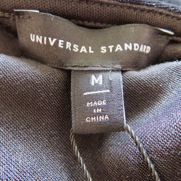 NWT Universal Standard Glory Velvet Cross Top Shirt Black M Medium 18 20 - Picture 12 of 14